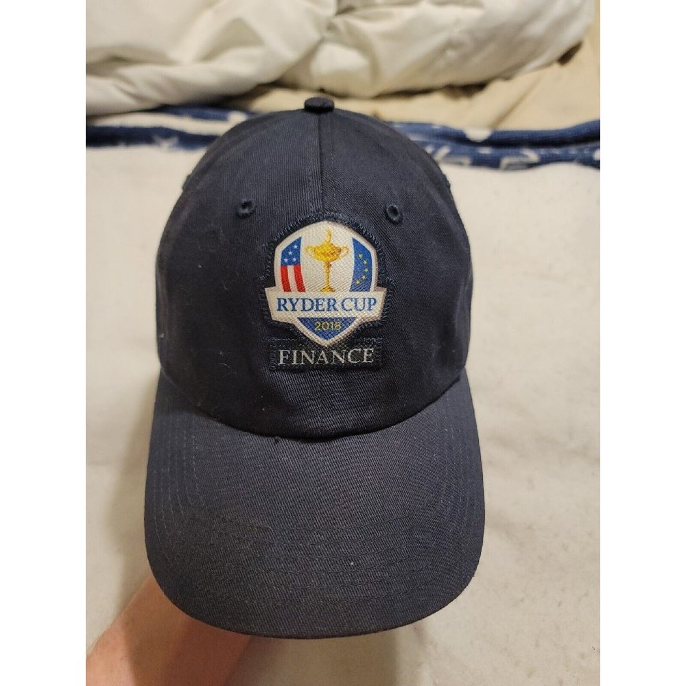 Richardson R Series R65 Blue Adjustable Hat Ryder Cup 2018 Finance